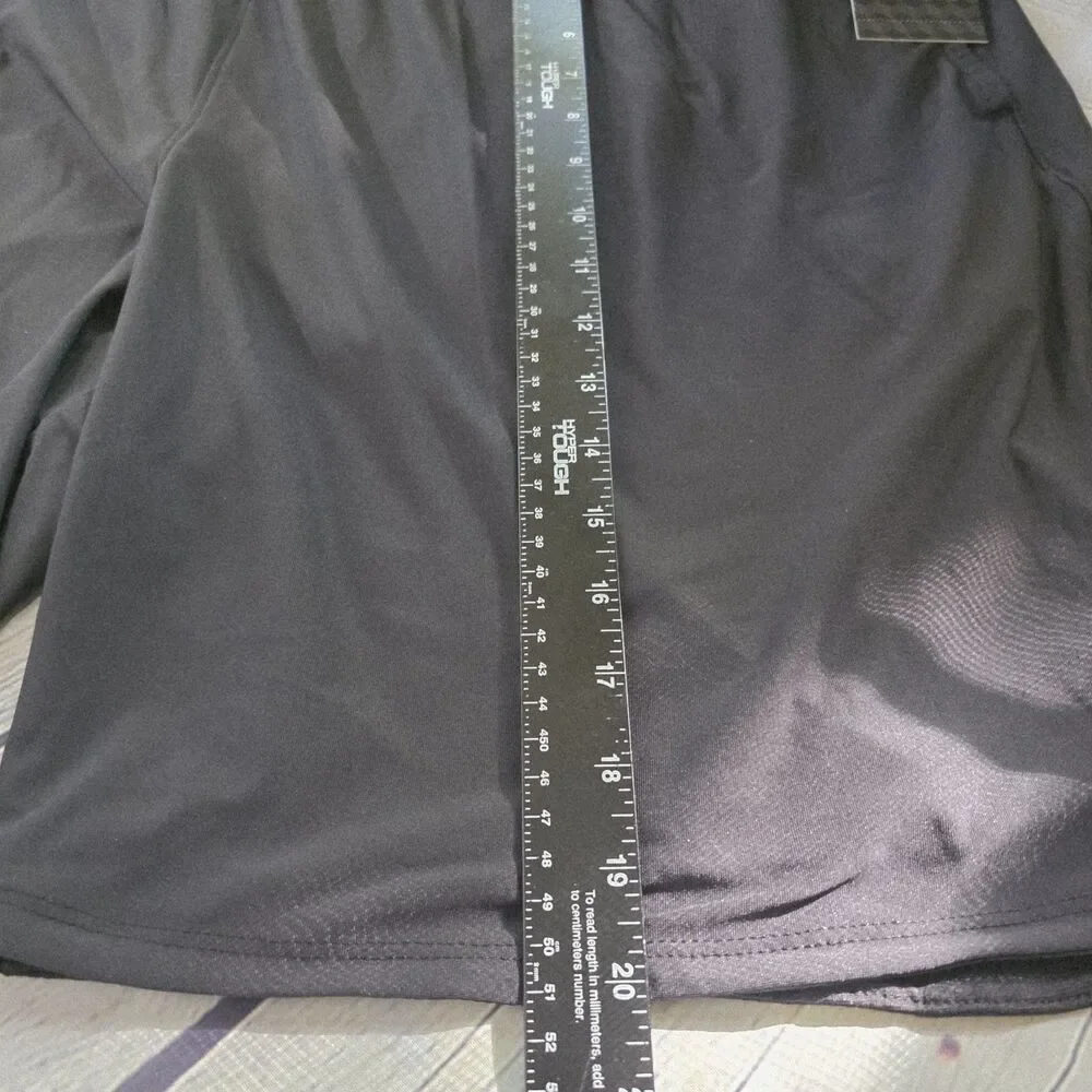 Athletics Works Men's 3XL (48-50) Black Shorts